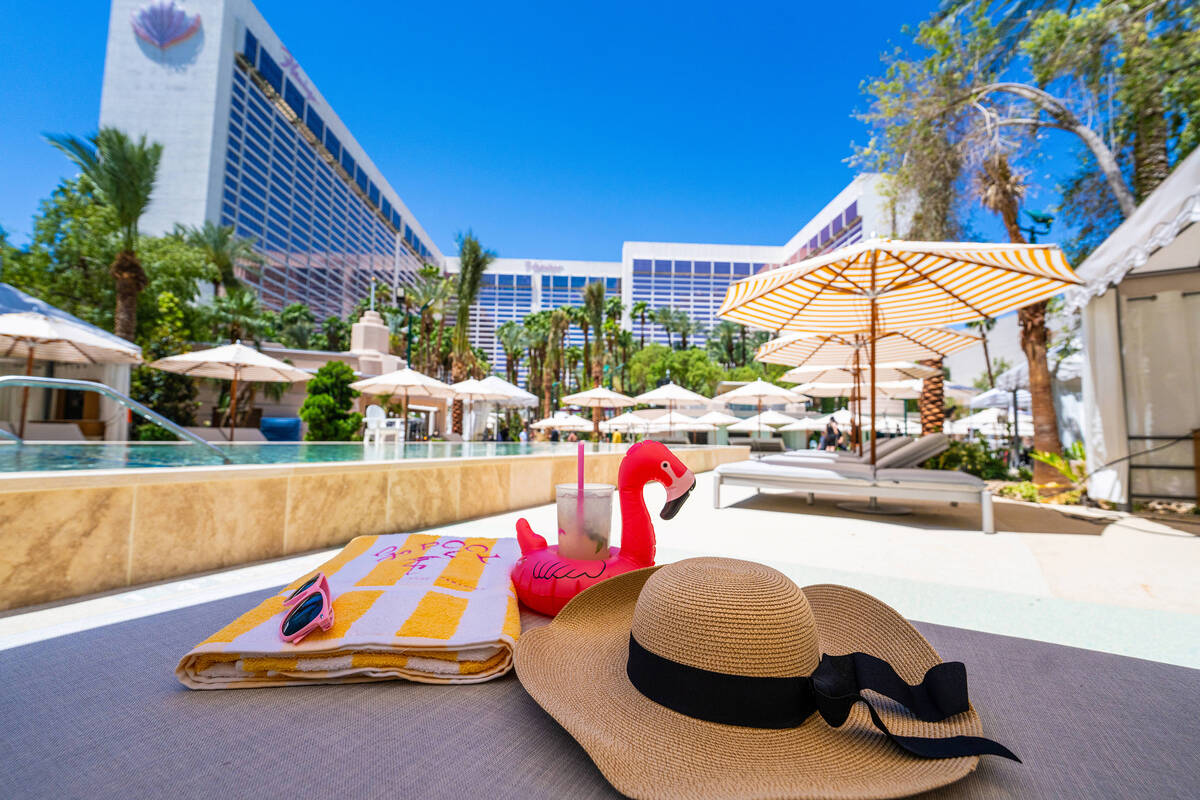 The Flamingo recently reopened its Go Pool after rebuilding the nearly 1.5-acre complex from th ...