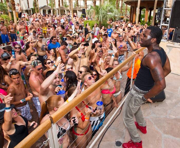 Jason Derulo hosts and performs at Revel Pool Party at Hard Rock Beach Club, also famous for it ...