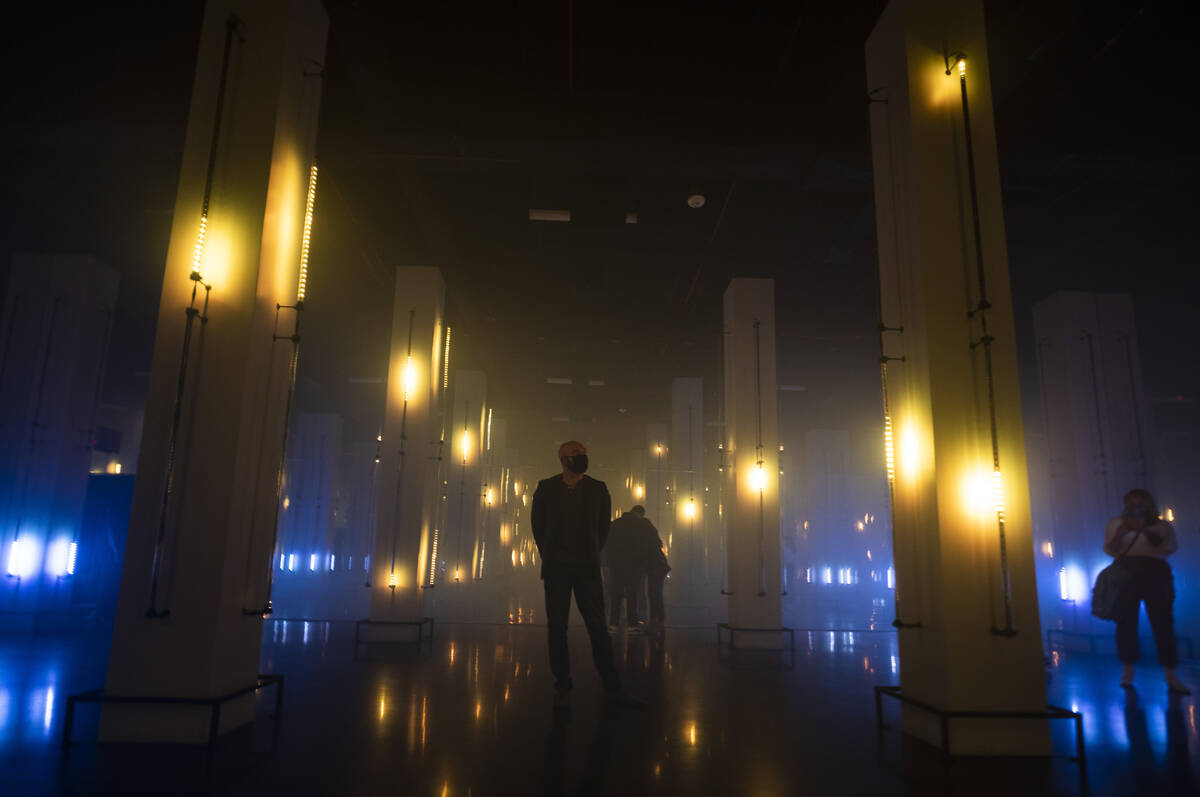 Observers experience Museum Fiasco, Corner Bar ManagementÕs latest concept at AREA15, on M ...