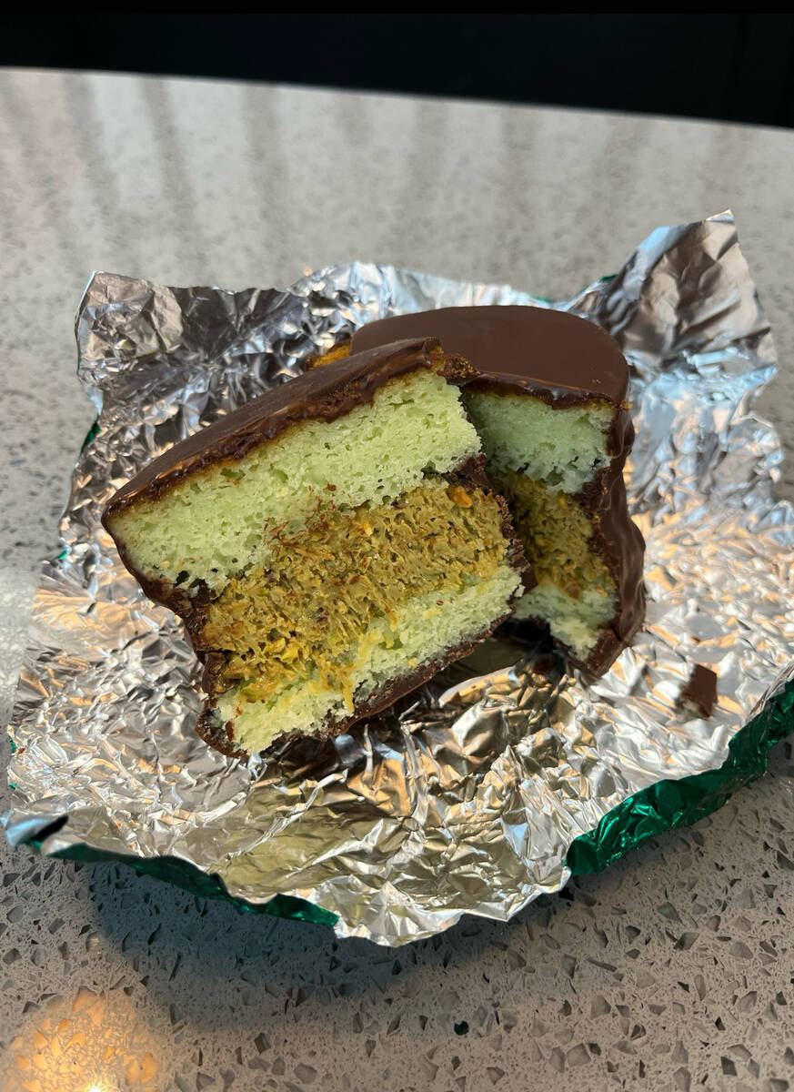 The Dubai Ring Ding is available at Whiskful Thinking Cakes. (Whiskful Thinking Cakes)