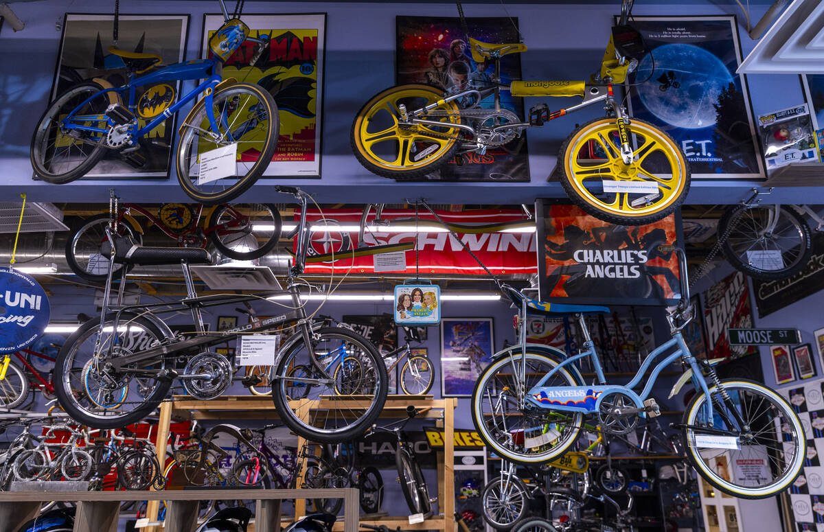 The Vault Bicycle Shop has a “Walk down memory lane” bicycle museum with 75 vinta ...