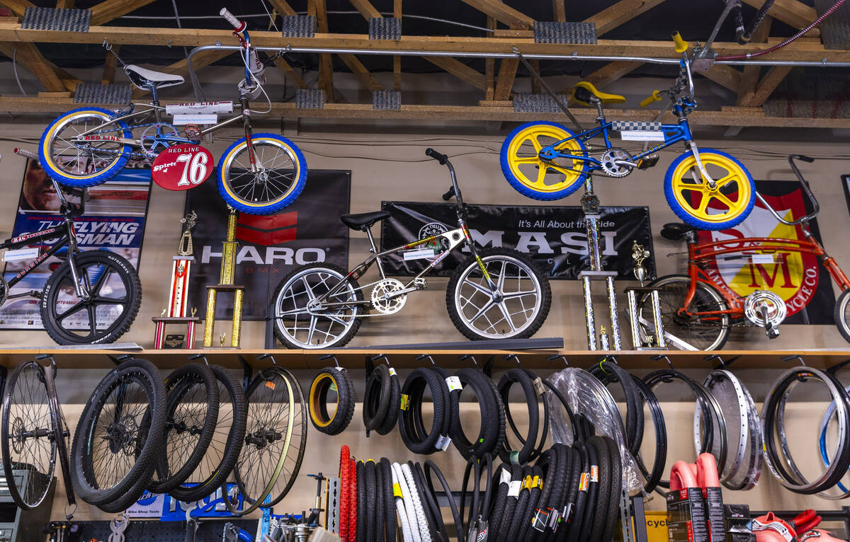 While a full service shop the Vault Bicycle Shop also has a “Walk down memory lane&#x201 ...