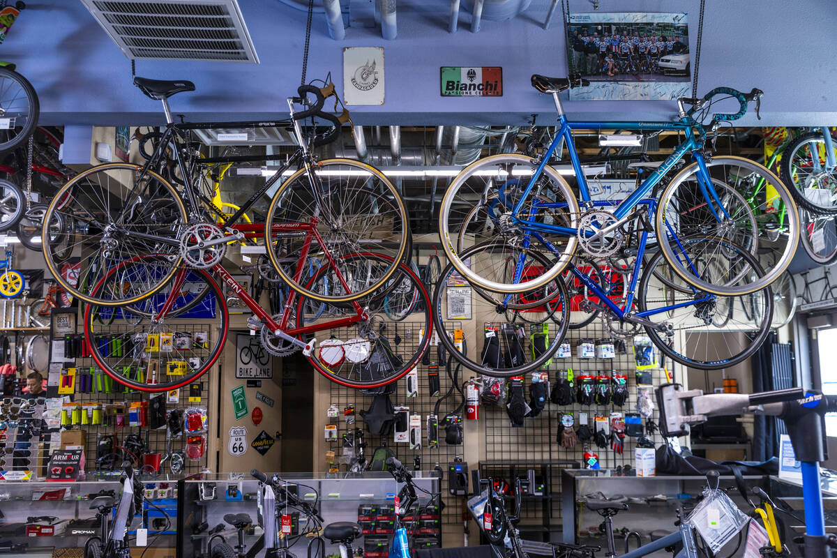 While a full service shop the Vault Bicycle Shop also has a “Walk down memory lane&#x201 ...