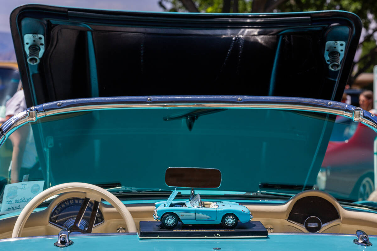 A ’57 Corvette even features an exact miniature for the kids at the Pan Draggers Rod Run ...