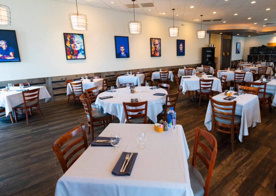Table 34, a local restaurant, at 600 E. Warm Springs Road is shown, on Friday, Feb. 24, 2023, i ...