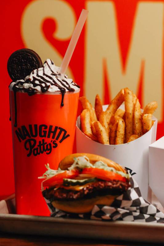 A meal from Naughty Patty’s at The Cosmopolitan on Thursday, May 8, 2025, in Las Vegas. (Made ...