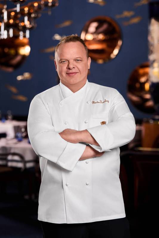 Executive chef Martin Heierling of Pisces Bar & Seafare, a new seafood restaurant opening ...