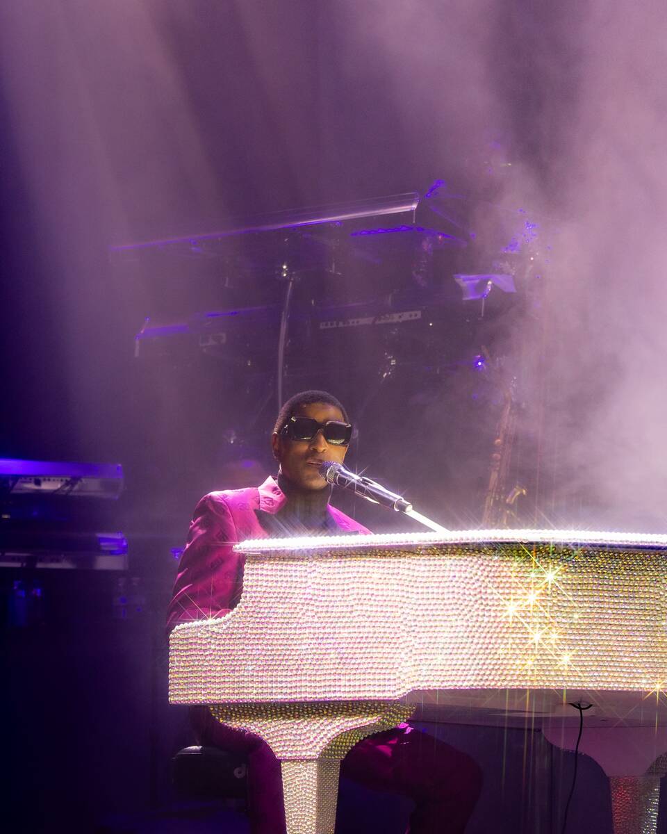 Kenny “Babyface” Edmunds is shown at Pearl Concert Theater, where he returns this w ...