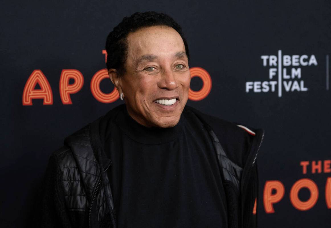 Smokey Robinson attends the screening for “The Apollo” during the 2019 Tribeca Film ...