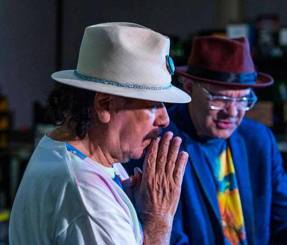 Carlos Santana has just released his latest album, "Sentient," and has added dates at ...