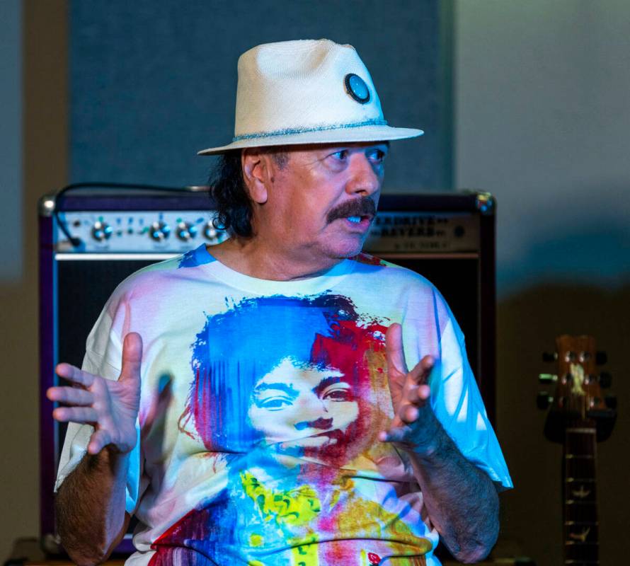 Carlos Santana has just released his latest album, "Sentient," and has added dates at ...