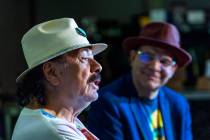 Carlos Santana has just released his latest album, "Sentient," and has added dates at ...