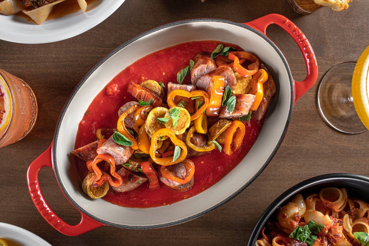 Sausage and pepperoni from Nudo Italiano, an Italian restaurant set to open in late May 2025 in ...