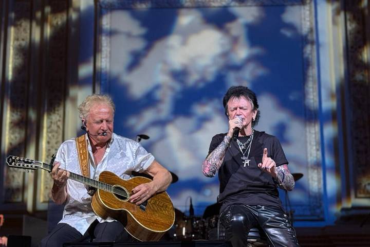 Graham Russell, left, and Russell Hitchcock of Air Supply are shown at Carnegie Hall in New Yor ...