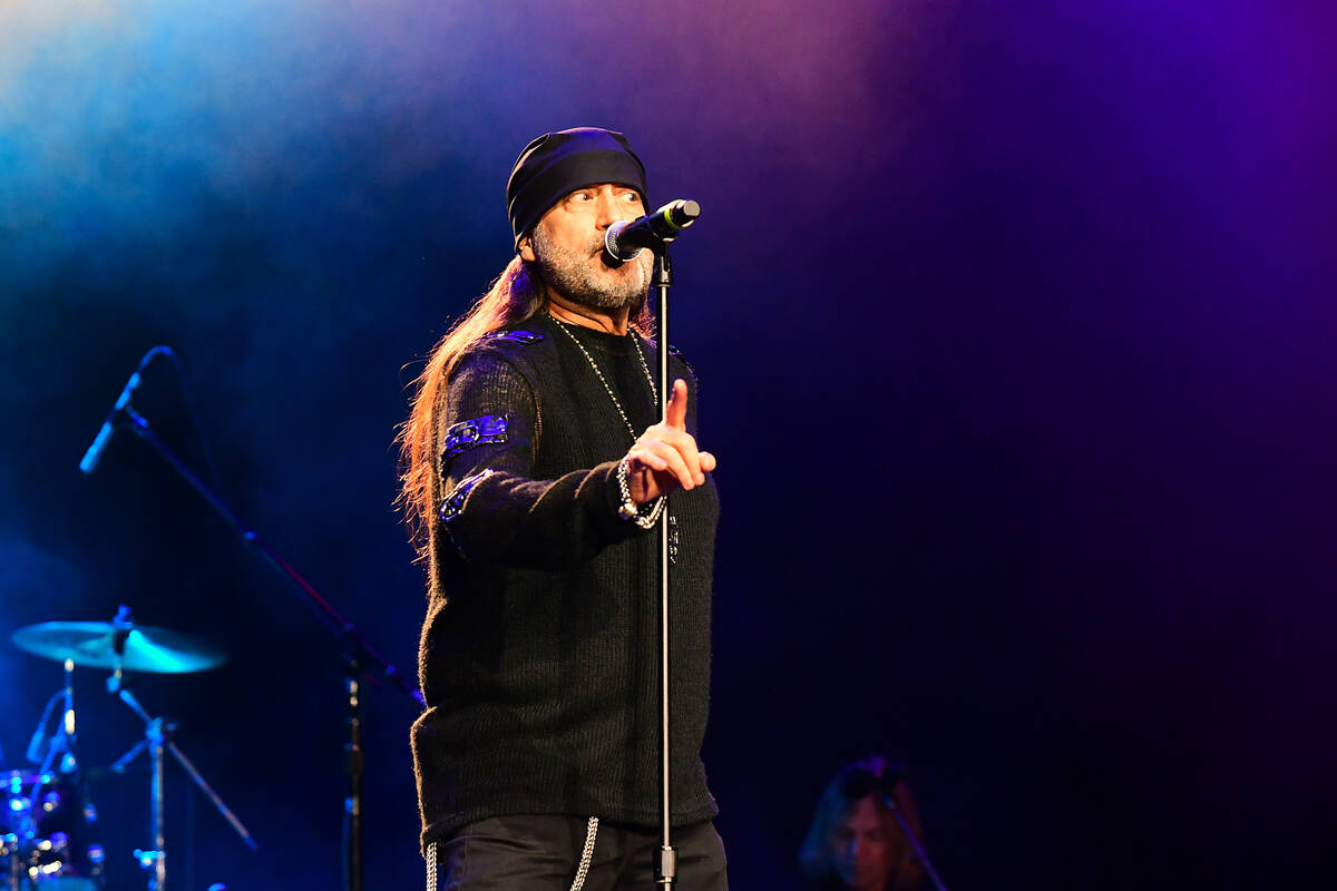 Danny Koker of Count's 77 is shown at the “Vegas Rocks! Magazine Music Awards” at Sam's Tow ...