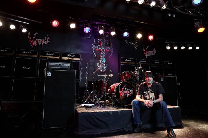 Danny Koker poses at his Count’s Vamp’d Bar & Grille in Las Vegas Friday, May ...