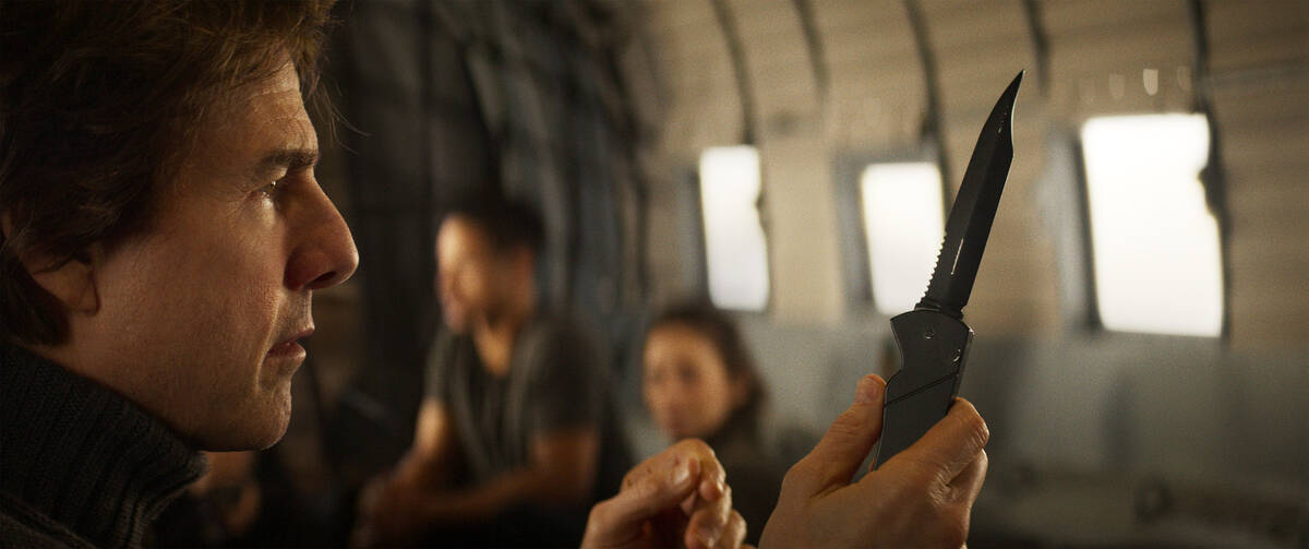Tom Cruise as Ethan Hunt in "Mission: Impossible - The Final Reckoning." (Paramount P ...