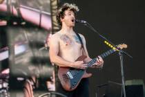 Jakob Nowell of Sublime performs during the the first weekend of the Coachella Valley Music and ...