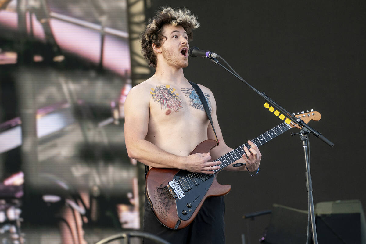 Jakob Nowell of Sublime performs during the the first weekend of the Coachella Valley Music and ...