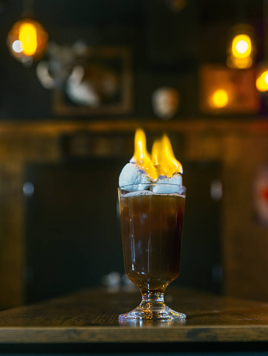 The 50 Shades of Grey...Witch is a signature drink at the new Grey Witch bar and restaurant on ...