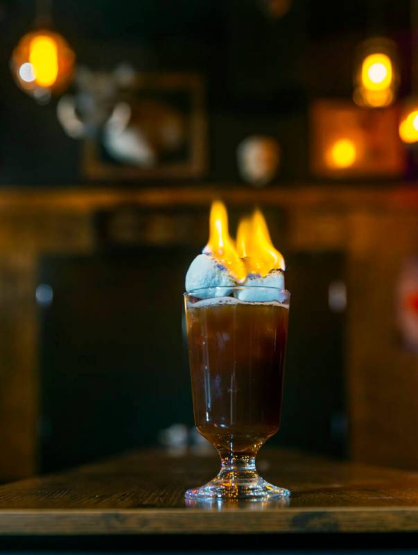 The 50 Shades of Grey...Witch is a signature drink at the new Grey Witch bar and restaurant on ...