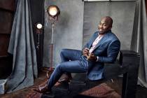 NBCUNIVERSAL UPFRONT EVENTS -- Upfront Portrait Studio -- Pictured: Akbar Gbajabiamila "A ...