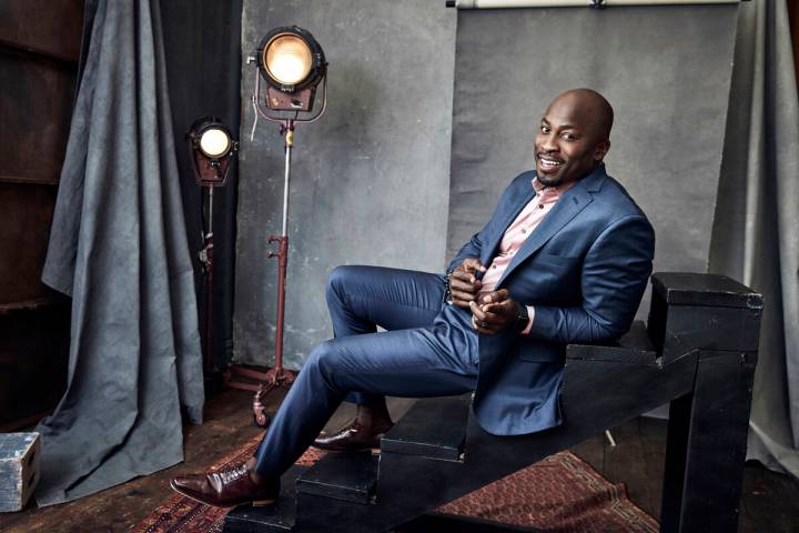 NBCUNIVERSAL UPFRONT EVENTS -- Upfront Portrait Studio -- Pictured: Akbar Gbajabiamila "A ...