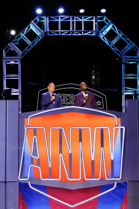 AMERICAN NINJA WARRIOR -- "Qualifiers 1” Episode 1701 -- Pictured: (l-r) Matt Isem ...