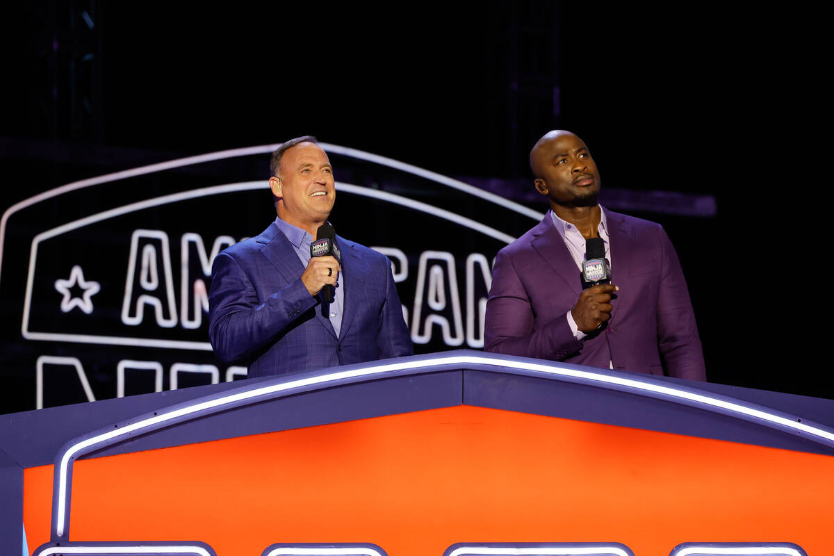 AMERICAN NINJA WARRIOR -- "Qualifiers 1” Episode 1701 -- Pictured: (l-r) Matt Isem ...