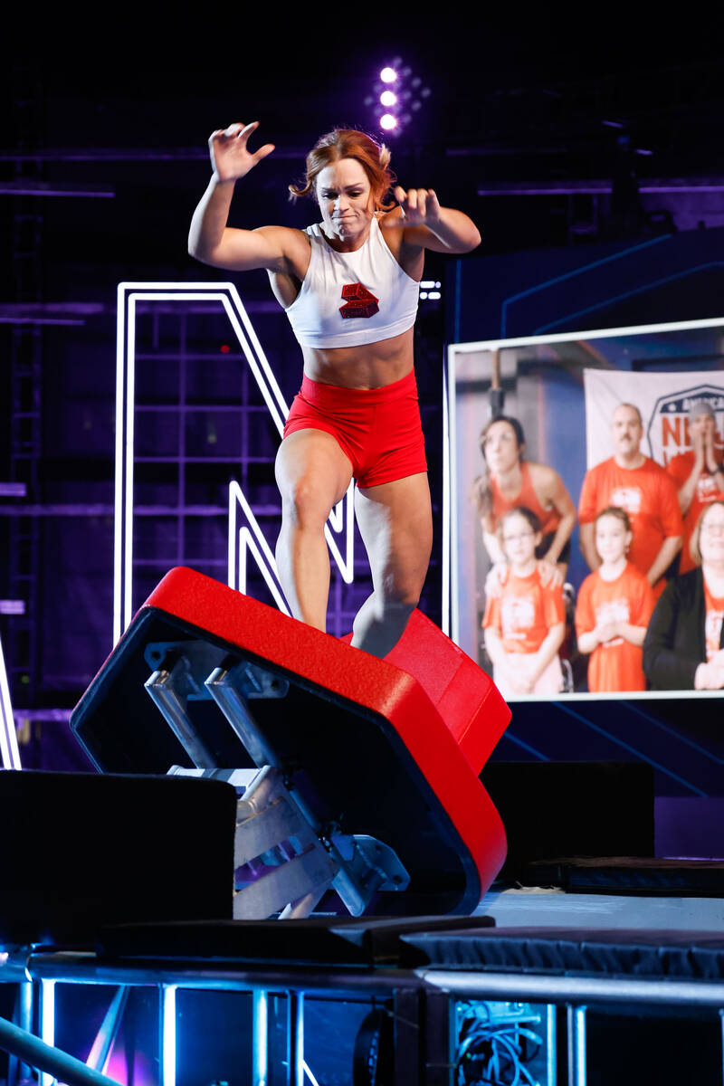 AMERICAN NINJA WARRIOR -- "Qualifiers 1” Episode 1701 -- Pictured: Kristen Brickner -- (Phot ...