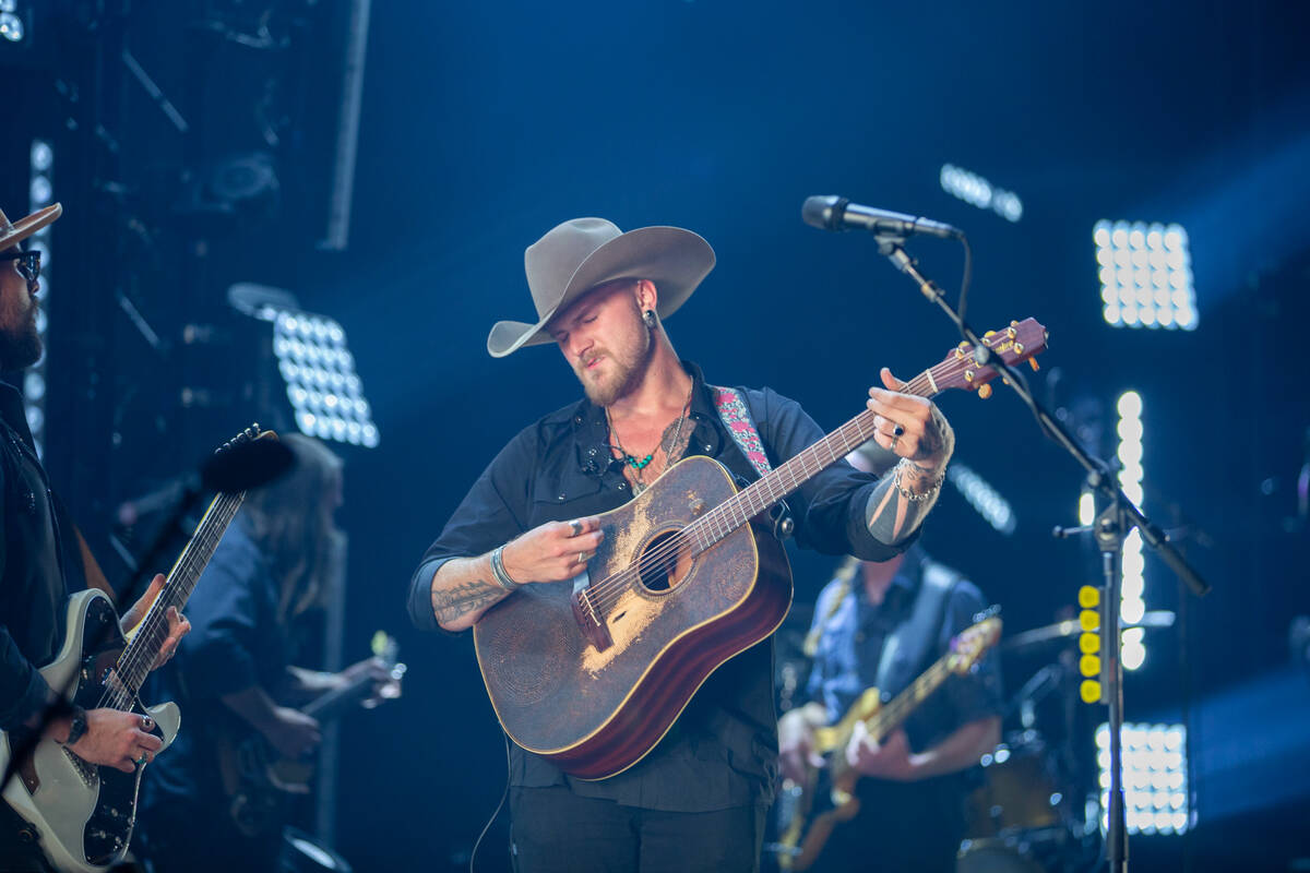Country performer Jackson Dean is shown on Aug. 15, 2024, at The Run For A Million (TRFAM) at S ...