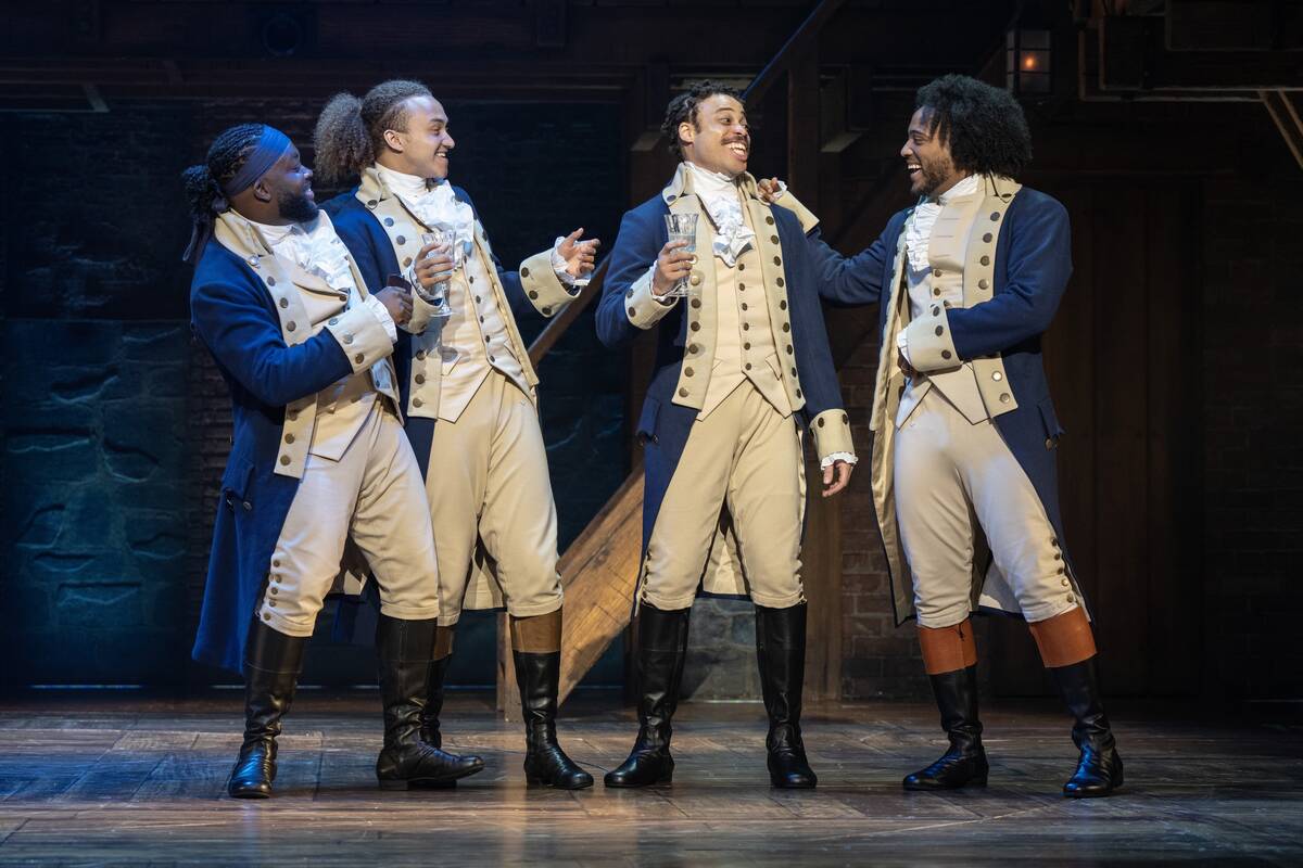 From left, Elvie Ellis, Nathan Haydel, Jared Howelton and Tyler Fauntleroy are shown in the "Ha ...