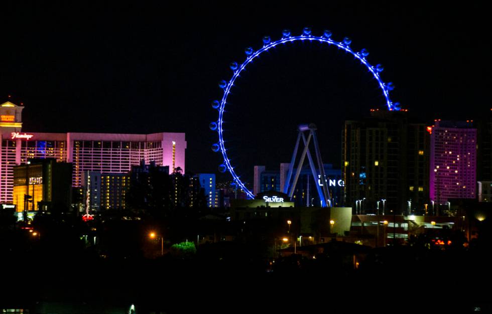 The High Roller in Las Vegas. (Chase Stevens/Las Vegas Review-Journal) @csstevensphoto