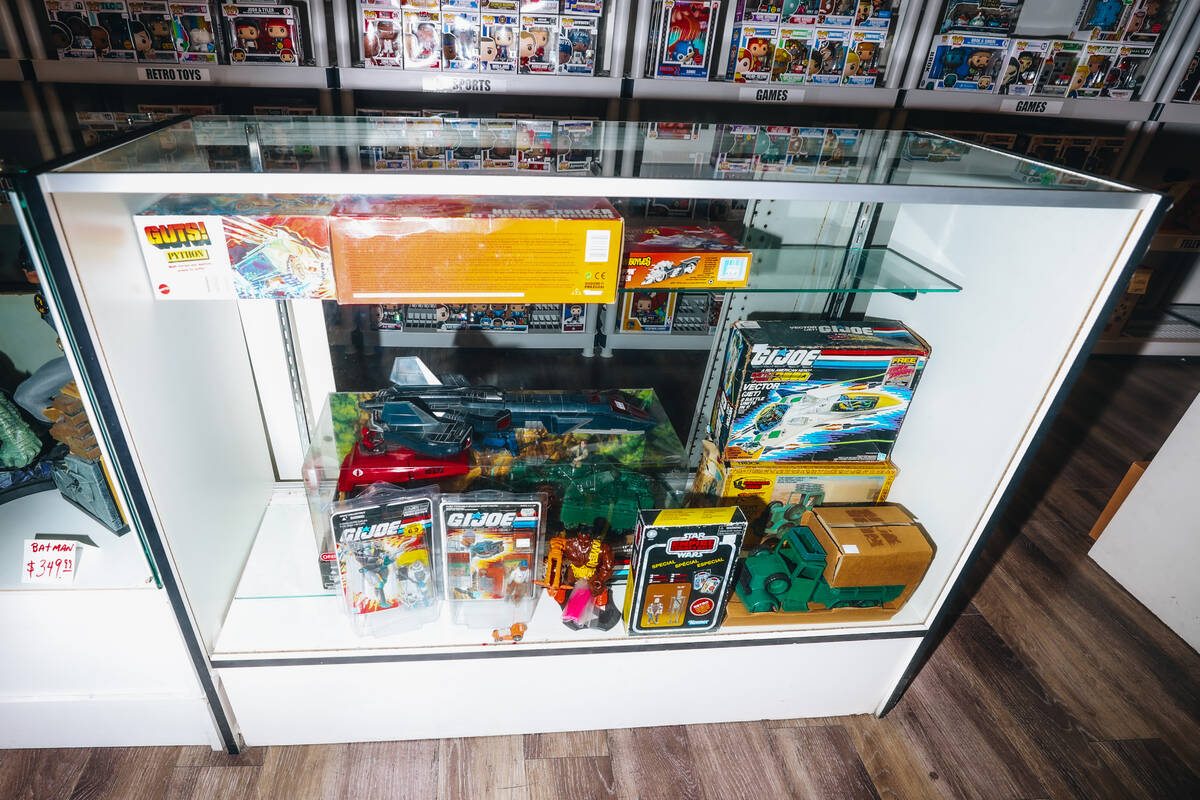 Vintage toys at Brad's Toys & Collectibles Sunday, March 30, 2025, in Las Vegas. (Madeline ...