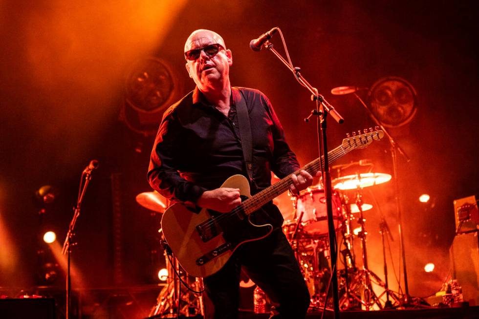Black Francis of the Pixies performs during the 2023 Bonnaroo Music and Arts Festival on Sunday ...
