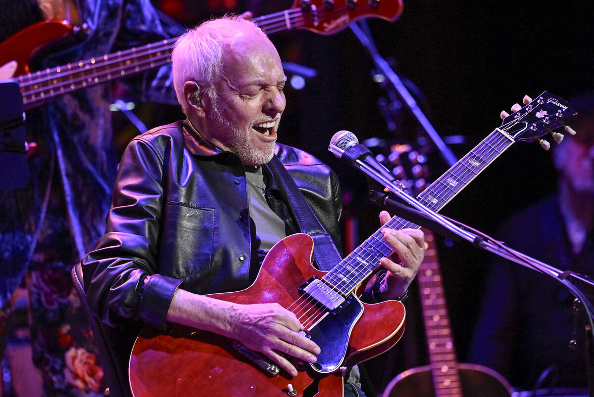 Peter Frampton performs at the 9th annual Love Rocks NYC concert benefiting God's Love We Deliv ...