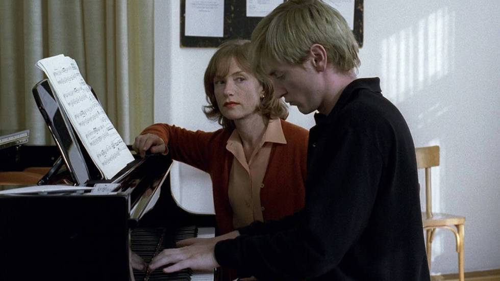 Isabelle Huppert and Benoît Magimel in The Piano Teacher (The Criterion Collection)