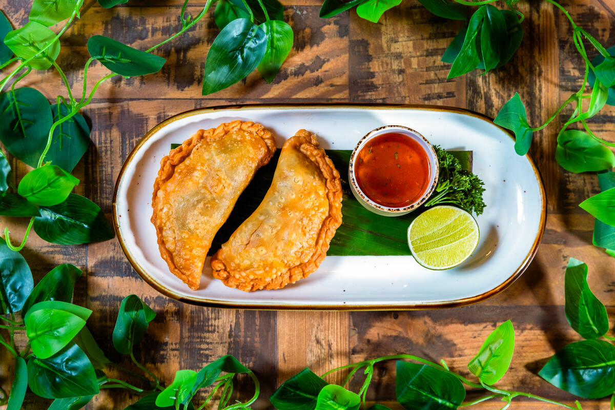 The empanadas at the Havana 1957 restaurant and bar within the Flamingo on Wednesday, May 7, 20 ...