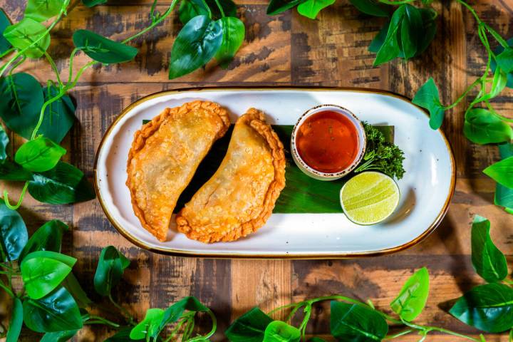 The empanadas at the Havana 1957 restaurant and bar within the Flamingo on Wednesday, May 7, 20 ...