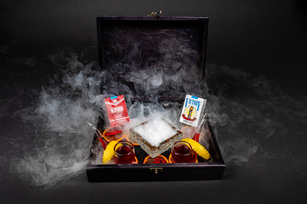 The Smoke Show cocktail from Easy’s Cocktail Lounge. (Stacey Torma)