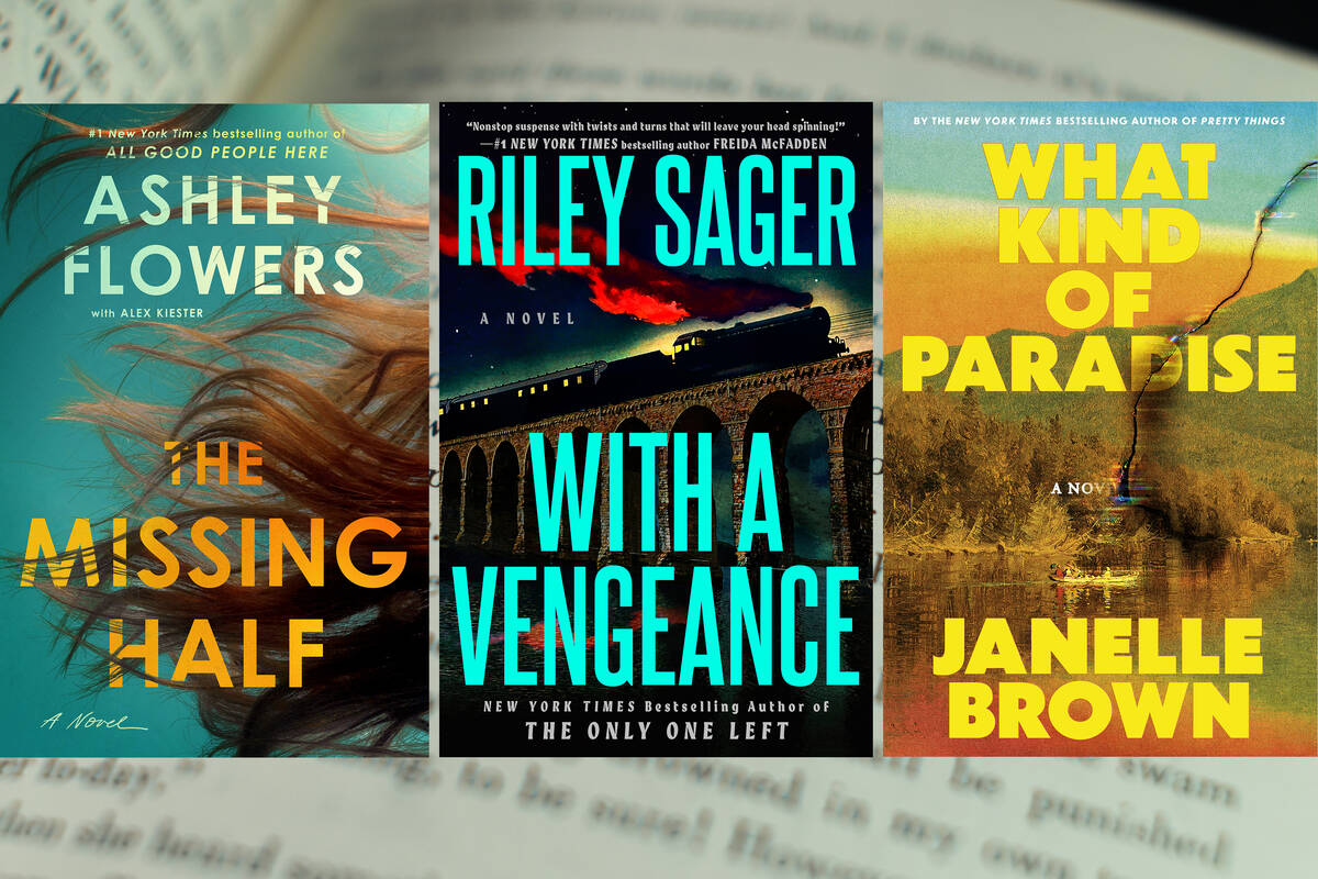 The Missing Half by Ashley Flowers with Alex Kiester (Bantam), With a Vengeance by Riley Sager ...