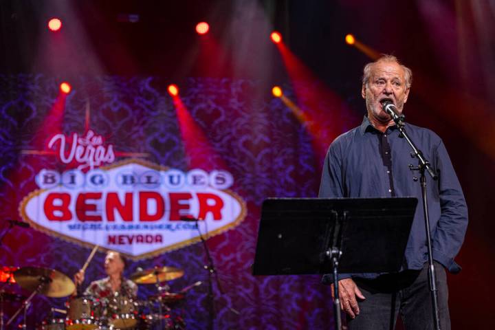 Bill Murray is shown at Big Blues Bender, held at Westgate Las Vegas from Sept. 5-Sept. 10, 202 ...