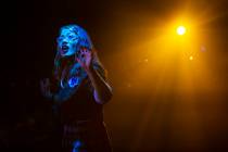 Jenelle Catherina performs during the opening night of “The Craft: an Unauthorized Music ...