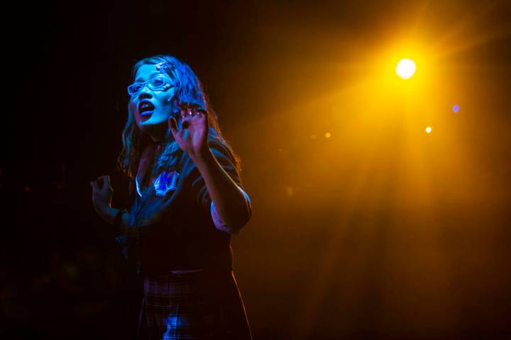 Jenelle Catherina performs during the opening night of “The Craft: an Unauthorized Music ...