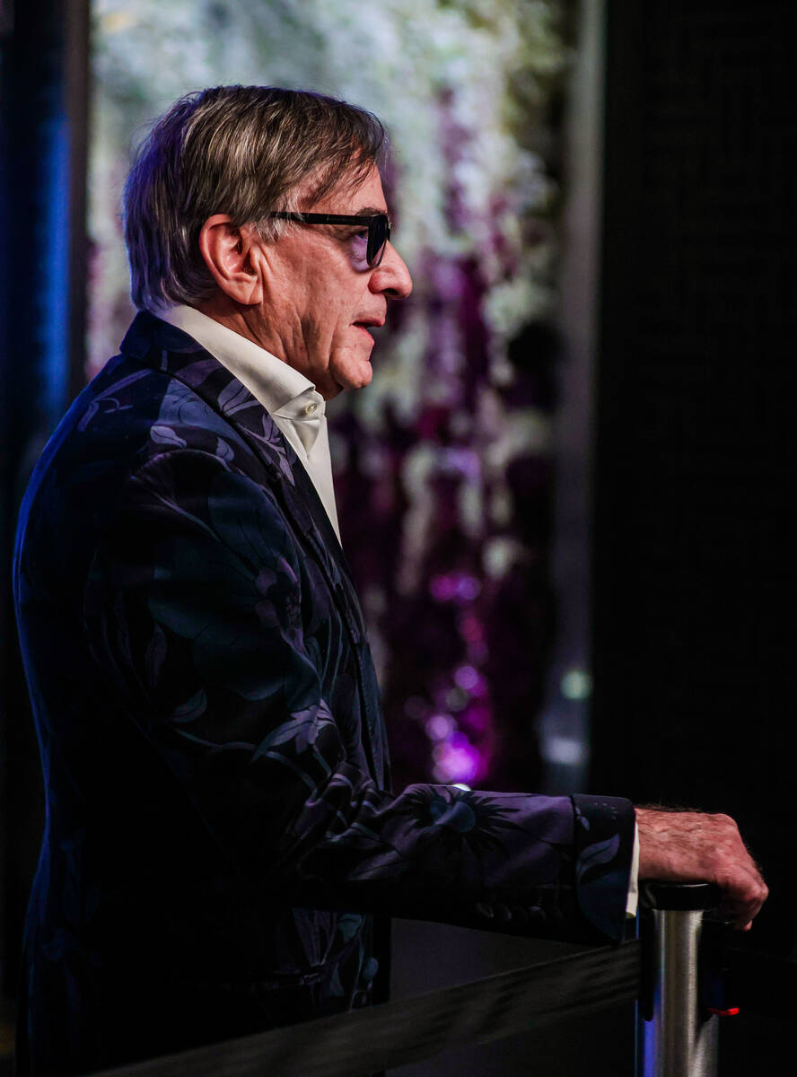 Former Cirque du Soleil CEO Daniel Lamarre walks the blue carpet at the One Night for One Drop ...
