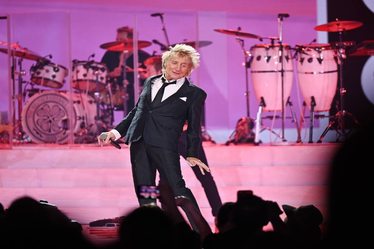 Sir Rod Stewart The Colosseum at Caesars on March 12, 2025. (Denise Truscello/Live Nation)