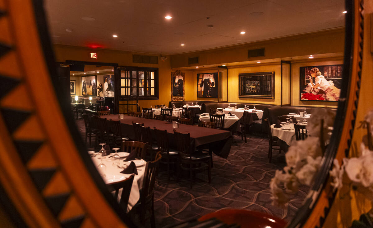 Interior views at Piero's Italian Cuisine on Monday, June 2, 2025, in Las Vegas. (Chase Stevens ...