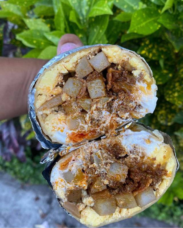 The Haleiwa Bomber from Kono's Northshore (Courtesy)
