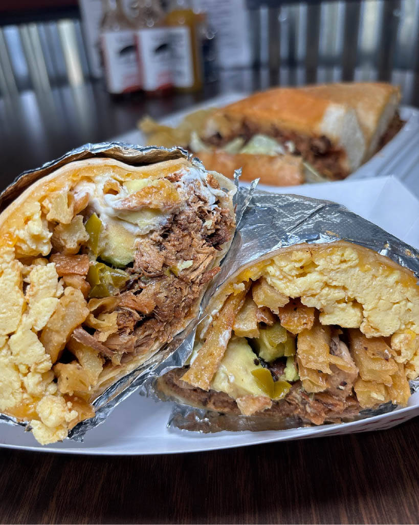The Haleiwa Bomber from Kono's Northshore (Courtesy)
