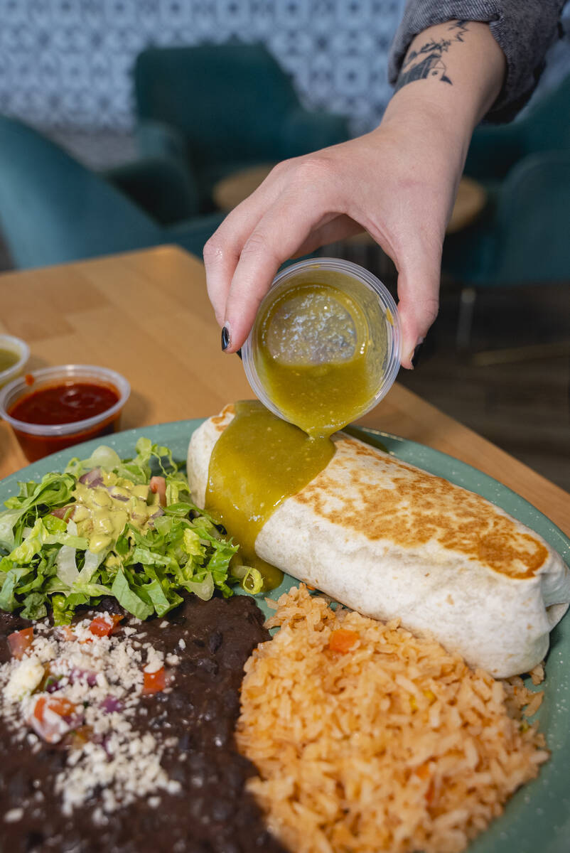 The Cali Burrito from Tacotarian. (Courtesy)